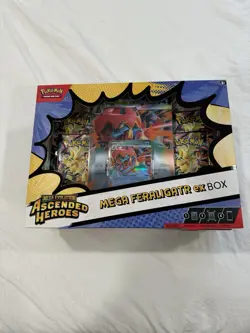 Pokemon TCG: Ascended Heroes Mega Ex Boxes - Emboar/Feraligatr/Meganium - Sealed - Image 4