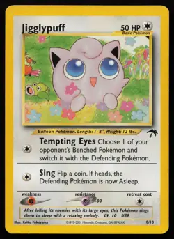Jigglypuff 8/18 Southern Islands Pokemon English NM - Image 1
