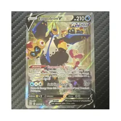 Pokemon Empoleon V 146/163 Swsh05: Battle Styles Full Art Ultra Rare Holo 210 HP - Image 1