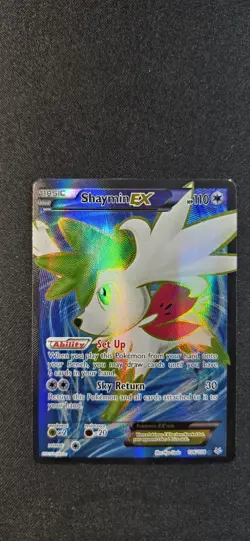 Pokemon TCG Shaymin EX Roaring Skies Textured Holo Card 106/108 - Image 1
