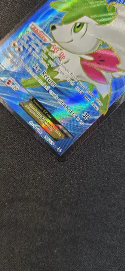 Pokemon TCG Shaymin EX Roaring Skies Textured Holo Card 106/108 - Image 3