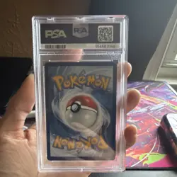 Pokemon Pikachu with Grey Felt Hat 85 Scarlet & Violet Promo Full Art PSA 3 2023 - Image 2