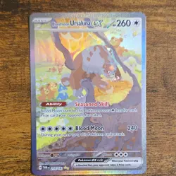 Bloodmoon Ursaluna ex 216/167 Twilight Masquerade SIR Holo Eng - Image 1