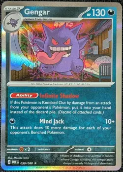 Gengar 050/088 Holo Rare Perfect Order Pokemon - NM - Image 1