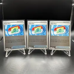 Pokemon TCG - 3x Poke Pad 081/088 Reverse Holo - Perfect Order - Image 1