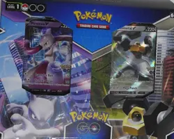 POKEMON - POKEMON GO - MEWTWO V & MELMETAL V BATTLE DECK BUNDLE - NEW/SEALED - Image 2