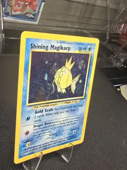 Shining Magikarp *DOUBLE HOLO ERROR* Pokemon Neo Revelation Unlimited #66 - Image 2