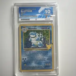 Pokemon Blastoise 2/102 Celebrations - ACE 10 GEM MINT - Image 1