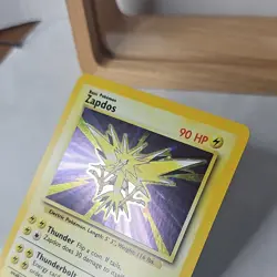 Pokemon TCG Zapdos Base Set Holo Rare 16/102 1999 Very Good Cond. NM - Image 4