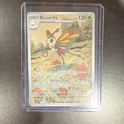 Beautifly 219/217 Ascended Heroes Holo Stage 2 HP 130 Bug Type Pokemon TCG - Image 1