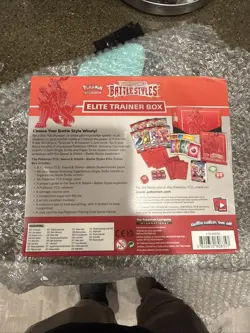 🔥 Pokemon TCG Sword & Shield - Battle Styles - Elite Trainer Box ETB RED - CASE - Image 2