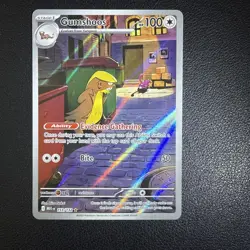 Pokemon Gumshoos Me01: Mega Evolution 153/132 Illustration Rare Holo - Image 1