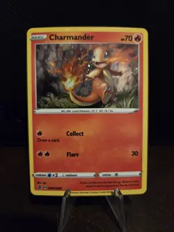 Pokemon TCG Charmander SWSH092 Cosmos Holo Promo 🌟Holo Bleed🌟 - Image 1