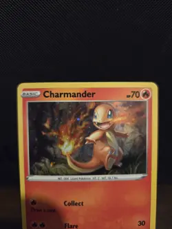 Pokemon TCG Charmander SWSH092 Cosmos Holo Promo 🌟Holo Bleed🌟 - Image 2