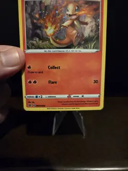 Pokemon TCG Charmander SWSH092 Cosmos Holo Promo 🌟Holo Bleed🌟 - Image 4