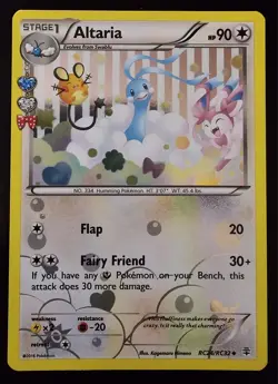 Pokemon TCG Altaria RC24/RC32 Generations Radiant Collection Holo - LP+ - Image 1