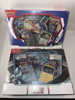 Pokemon PCG Black Kyurem/Melmetal EX Reshiram/Archaludon Collection Box Bundle - Image 1
