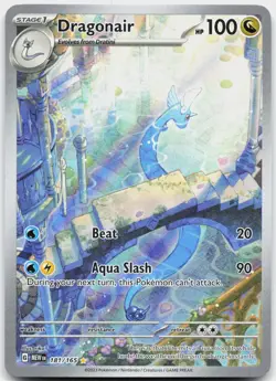 Dragonair 181/165 Illustration Rare 151 Pokemon Near Mint - Image 1