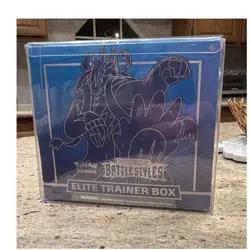 Pokemon TCG Battle Styles Elite Trainer Box English Sealed W protective shield - Image 1