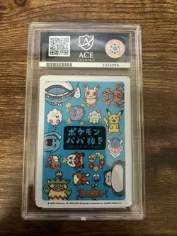 ACE 10 Snorlax Old Maid Pokemon Center Exclusive Ace Label Japanese - Image 2