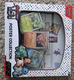 Pokemon 151 Poster Collection Box - 3 packs - Image 1
