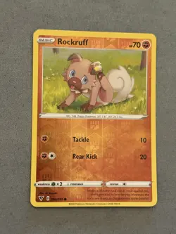 Pokemon TCG Rockruff 094/185 Vivid Voltage Reverse Holo NM/M - Image 3