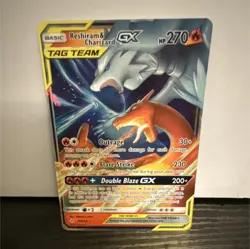 Pokemon Reshiram & Charizard GX TAG TEAM Holo Unbroken Bonds 20/214 - Image 1