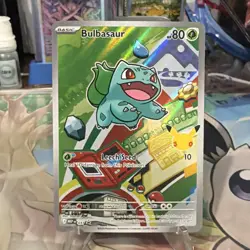 Pokemon TCG 30th Anniversary Bulbasaur First Partner Promo 037 Gradeable copy - Image 1