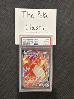 Charizard VMAX 2020 Pokemon SWSH Darkness Ablaze Full Art #020 PSA 10 20/189 - Image 1
