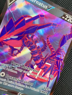Eternatus V SWSH064 Black Star Promo Holo Sword & Shield Pokemon - Image 2