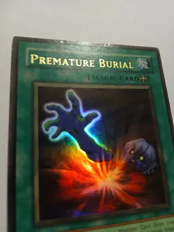 Yugioh Premature Burial Ultra Rare PSV-037 Played Magic Card - Image 3