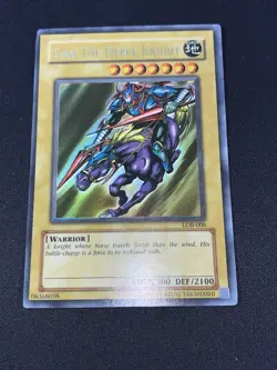 Yu-Gi-Oh Gaia The Fierce Knight LOB-006 Original Print Foil Shift NM-Mint - Image 3