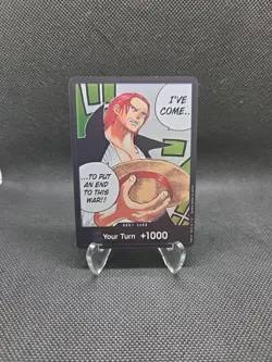 ONE PIECE tcg OP-02 Paramount War ENGLISH Shanks - Image 1