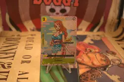 ONE PIECE O-NAMI CS 2025 FINALIST TEXTURED CARD ENG DMG (READ DES) - Image 1