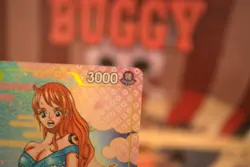 ONE PIECE O-NAMI CS 2025 FINALIST TEXTURED CARD ENG DMG (READ DES) - Image 3