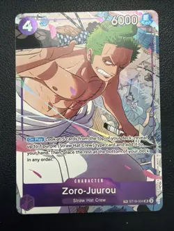 Zoro-Juurou Treasure Rare TR One Piece ST18-004 Emperors in the New World - Image 1