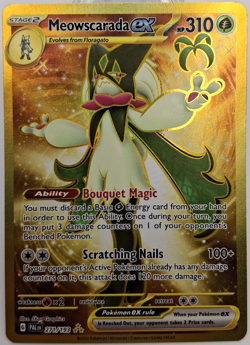 Pokemon Meowscarada ex Hyper Rare Full Art Holo Paldea Evolved 271/193 - 106 - Image 1
