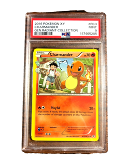 Charmander Radiant Collection Common #RC3 - PSA MINT 9 - Generations - Pokemon - Image 1
