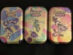 Pokemon TCG Scarlet and Violet 151 Mini Tin X3. New And Factory Sealed - Image 1