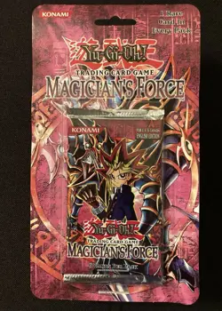 Yu-Gi-Oh! MAGICIAN’S FORCE English Edition RARE Rack Blister Pack Konami 1996 🔥 - Image 1