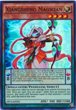 Xiangsheng Magician - MP16-EN050 - Super Rare - 1st Edition x1 - Lightly Played - Image 1