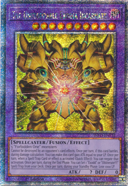 YUGIOH THE UNSTOPPABLE EXODIA INCARNATE QUARTER CENTURY SECRET INFO-EN033 - Image 1