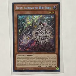 Elzette, Azamina of the White Forest SUDA-EN008 Secret Rare Yu-Gi-Oh TCG NM - Image 1