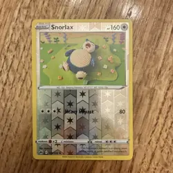 Snorlax 109/159 NM Reverse Holo Asako Ito Crocheted Collectable Art Pokemon Card - Image 1