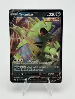 Tyranitar V SWSH109 SWSH: Sword & Shield Promo Cards Holo Pokemon TCG - NM - Image 1