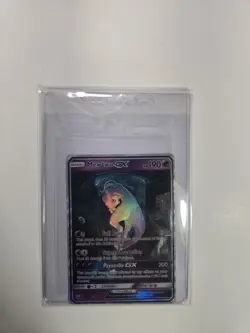 Pokemon Mewtwo GX 78/73 Shining Legends Full Art Holo Card NM Condition - Image 5