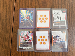 Dragon Ball Fusion World 6-card Lot NM Alt Art Leaders and Energy Markers - Image 2