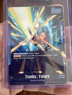 Dragon Ball Fusion World 6-card Lot NM Alt Art Leaders and Energy Markers - Image 4