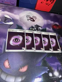 5x Basic Psychic Energy - 005 (Cosmos Holo) 005 Prize Pack Series Cards Holo - Image 1