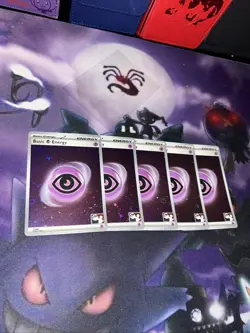 5x Basic Psychic Energy - 005 (Cosmos Holo) 005 Prize Pack Series Cards Holo - Image 2